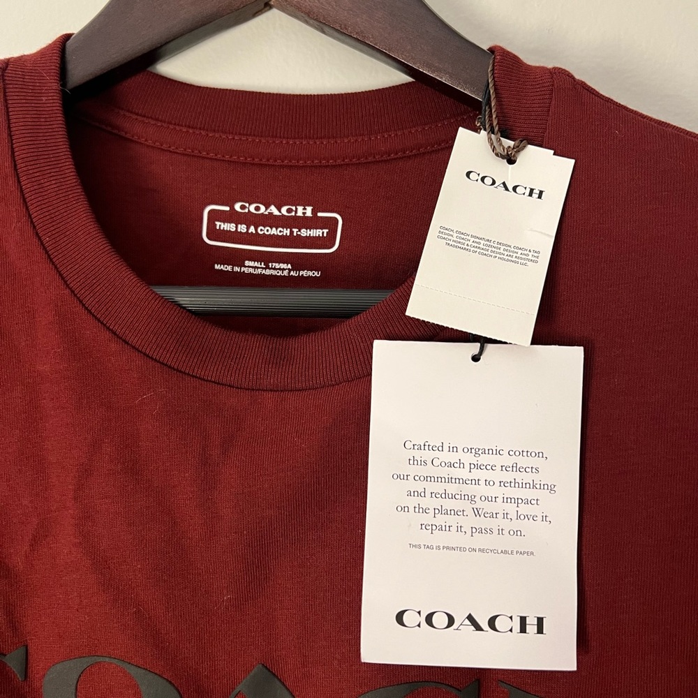 NWT Coach- Long Sleeve Tee